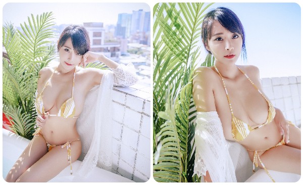 Em gái khỏa thân giữa bãi biển cực đẹp