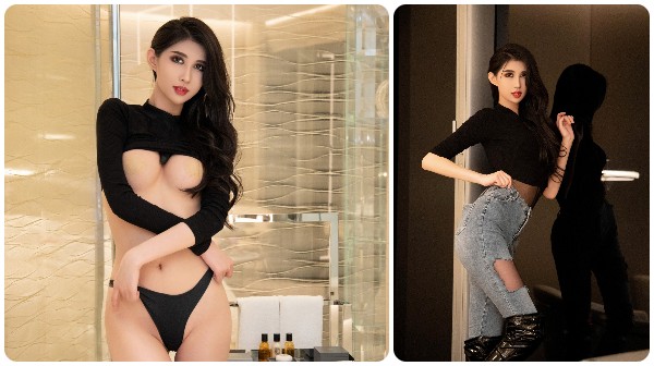 Em gái bị mắc kẹt với máy giặt, hình ảnh này AE thấy quen không?