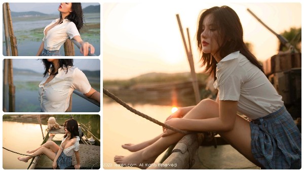 Gái xinh đi du lịch và bộ ảnh chụp ở làng chài (53P) phim sex khong che