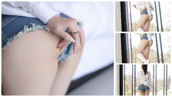 Quần bò ngắn siêu ngắn hở mông cực đẹp (85P) phim sex khong che