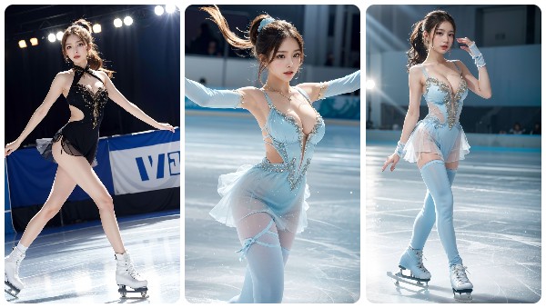 Vận động viên trượt băng nghệ thuật cực xinh đẹp phim sex khong che